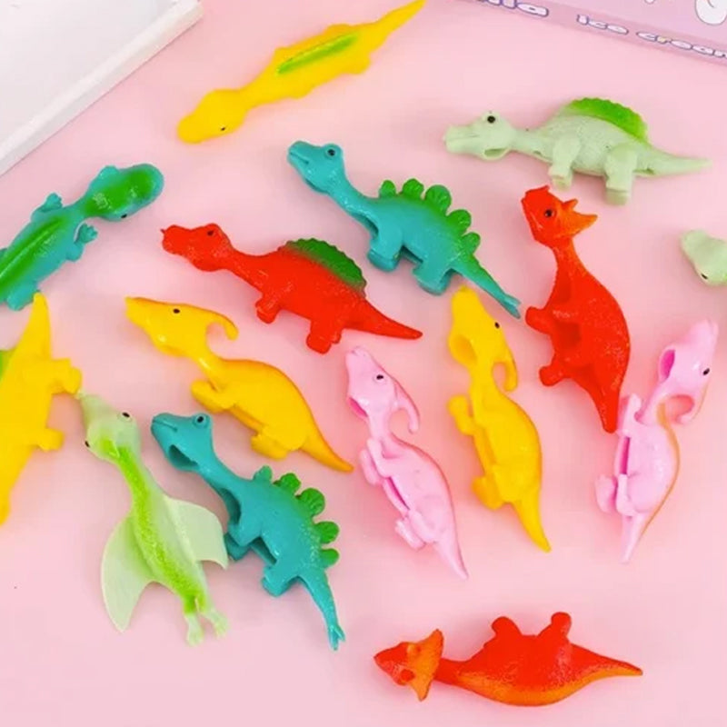 Dinosaur Finger Slingshot: The adventure game of little heroes!