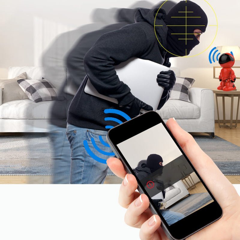 מצלמת אבטחה Wi-Fi עם התראה מיידית