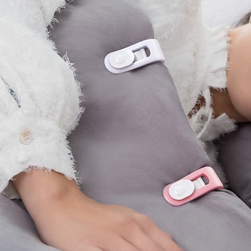 Non-slip clips for duvet - Safety and comfort (x6)