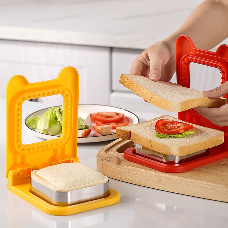 Sjove og nemme at lave sandwiches i form