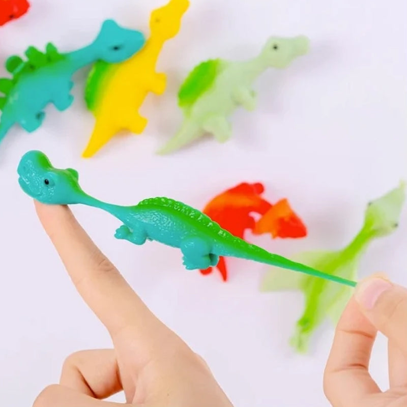 Dinosaur Finger Slingshot: The adventure game of little heroes!