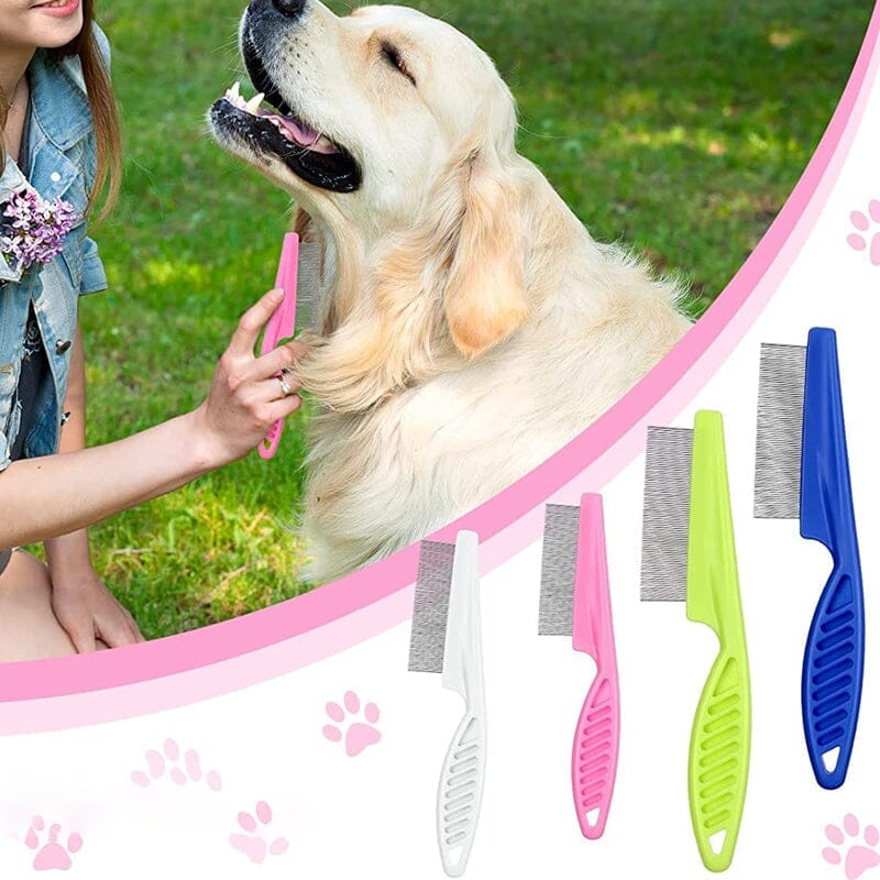 Pettine Multifunzionale per Animali – Toelettatura, Salute e Comfort in un unico strumento!