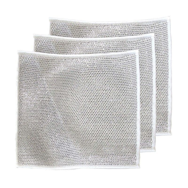 Anti-scratch cloth for gentle and effective cleaning (X3) 