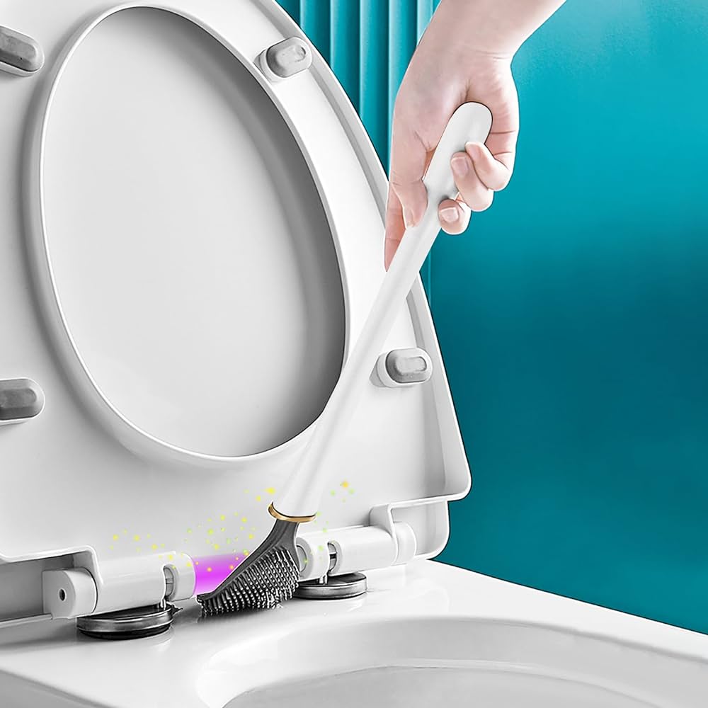 SmartBrush - Elegáns és higiénikus szilikon WC-kefe